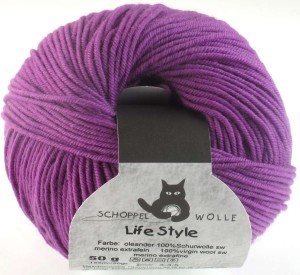 Life Style color lila de Schoppel Wolle