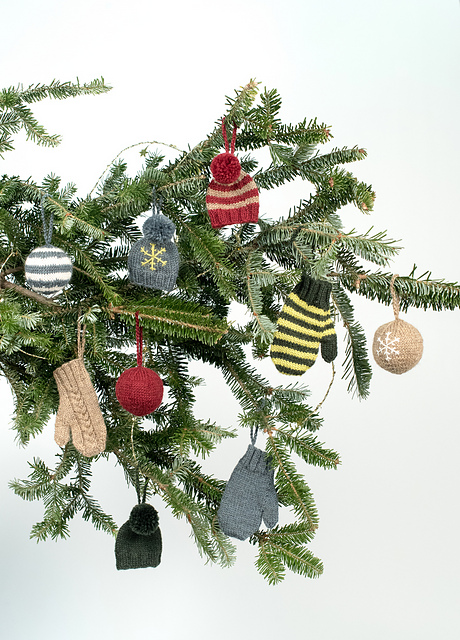 Holiday Cheer Ornaments by Kate Gagnon Osborn